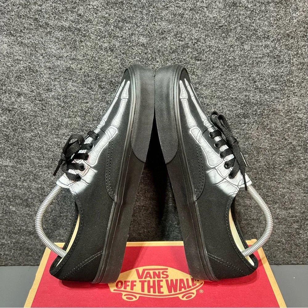 Vans Men's “X-Ray Skeleton Feet” Authentic Lace Up Shoes Size 10 - Picture 10 of 13